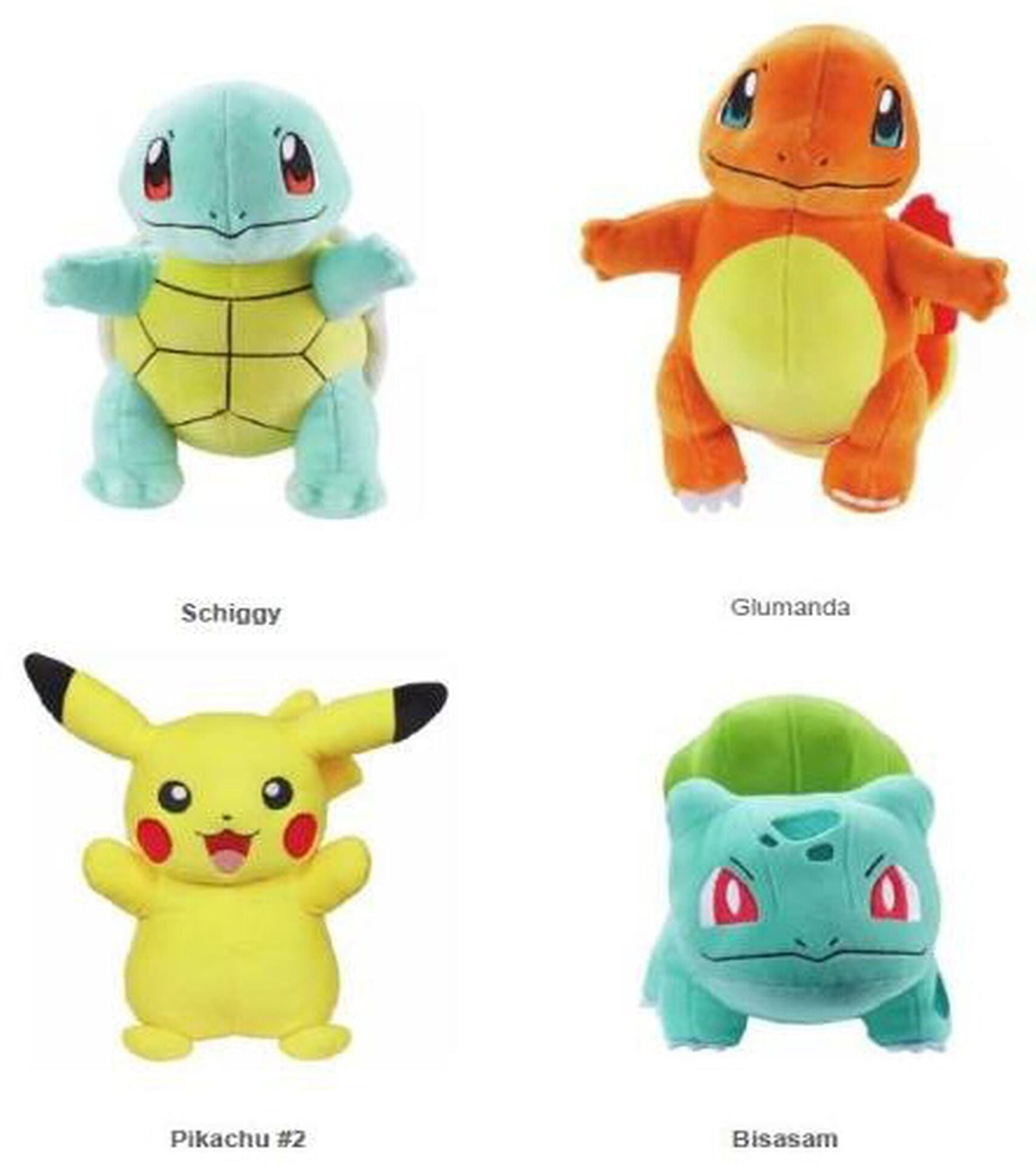 Pokémon Plüsch 20cm - Bild 2