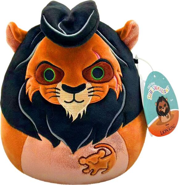 Squishmallows Lion King Scar, 20cm - Bild 1