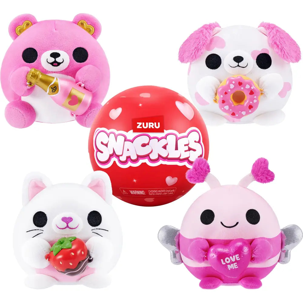 ZURU Snackles Love Plüschfigur 5 Zoll - Bild 1