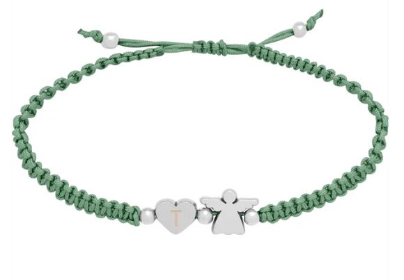 Armband Schutzengel  Initiale : T - Bild 2