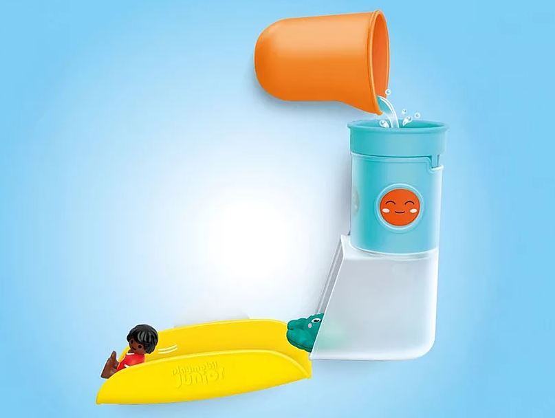 PLAYMOBIL JUNIOR AQUA: Wasserfalltank mit Rutsche 71775 - Bild 5