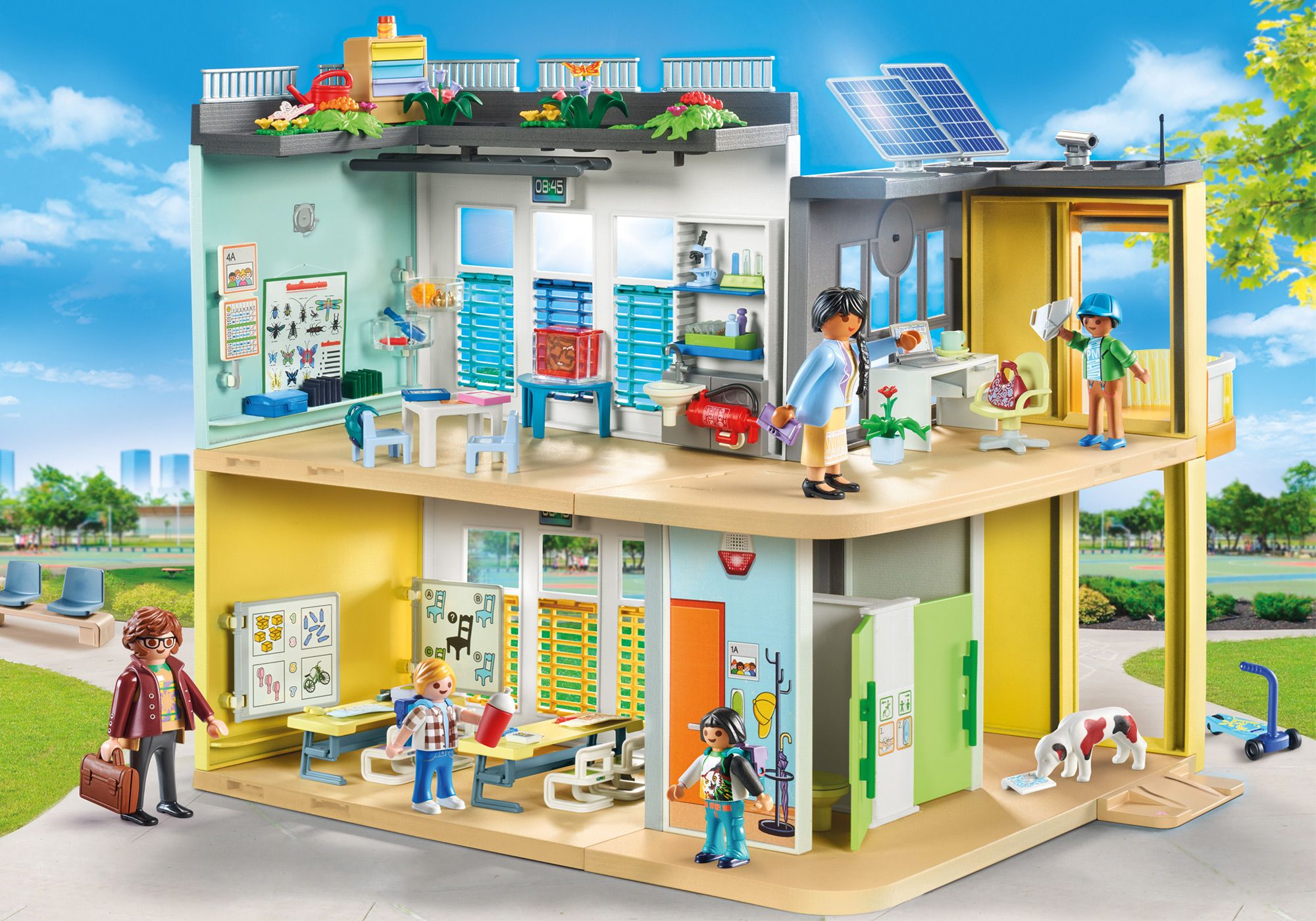 PLAYMOBIL Grosse Schule 71327 - Bild 3
