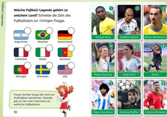 Kosmos kicker Kids, Lesen lernen mit Fussballrätseln - Bild 5