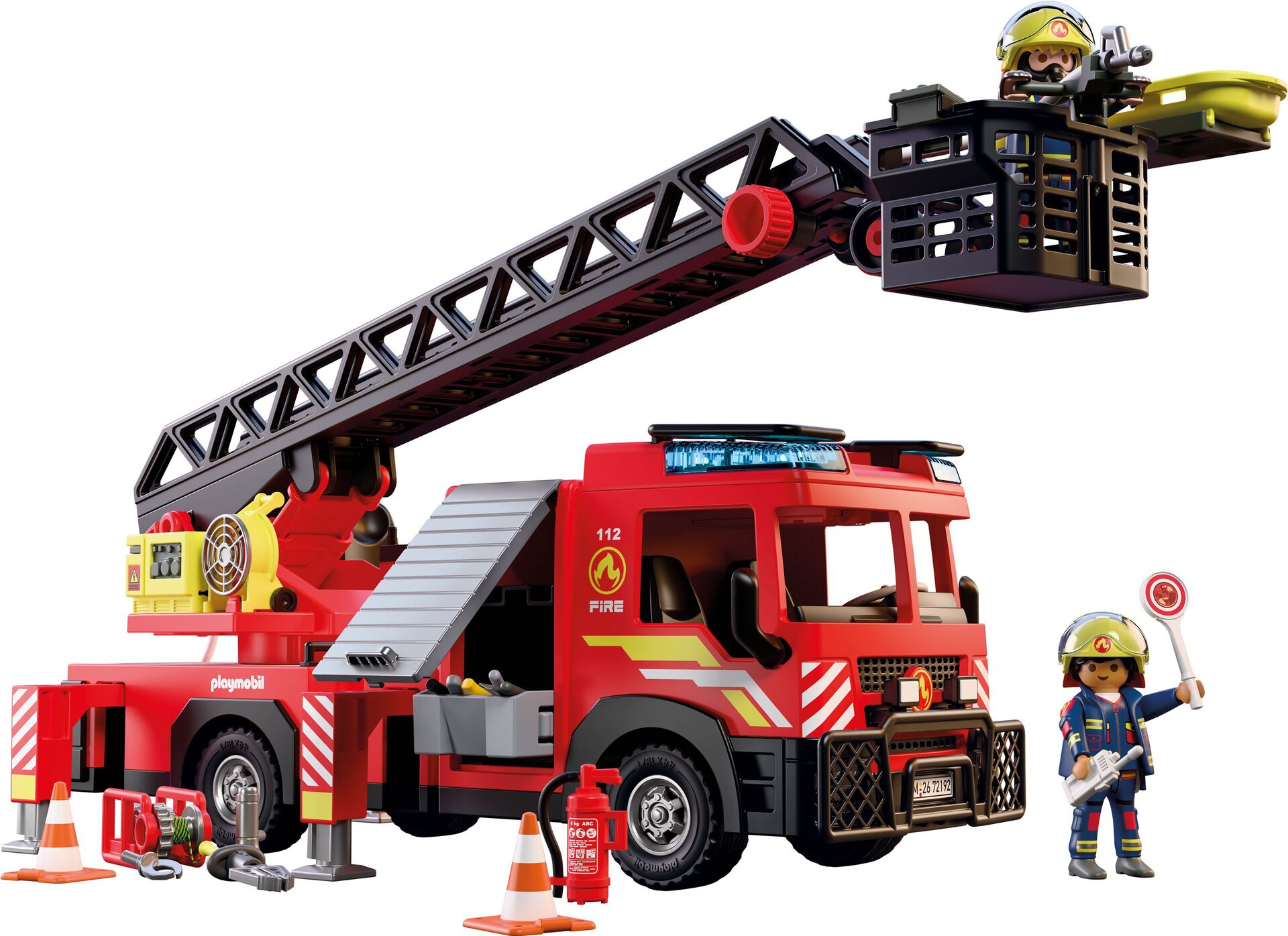PLAYMOBIL City Action Feuerwehr-Leiterfahrzeug 72192 - Bild 5