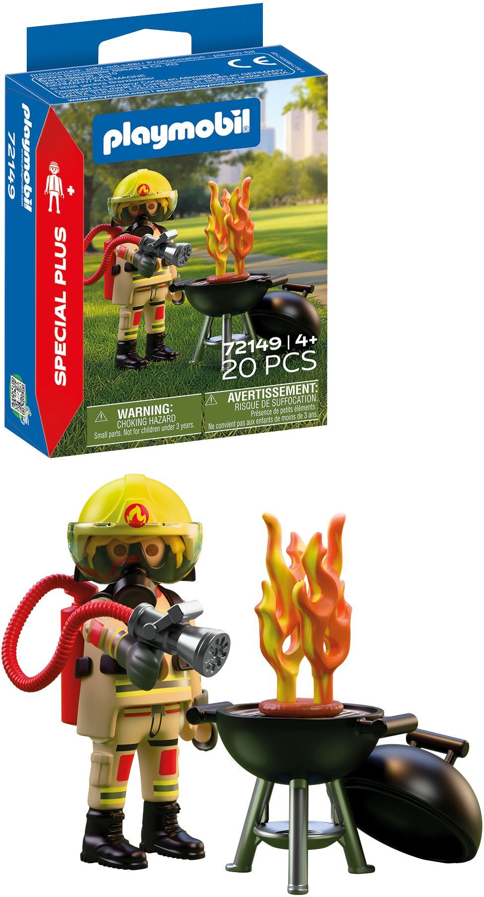 PLAYMOBIL Special Plus Feuerwehrmann mit Brandherd 72149 - Bild 5