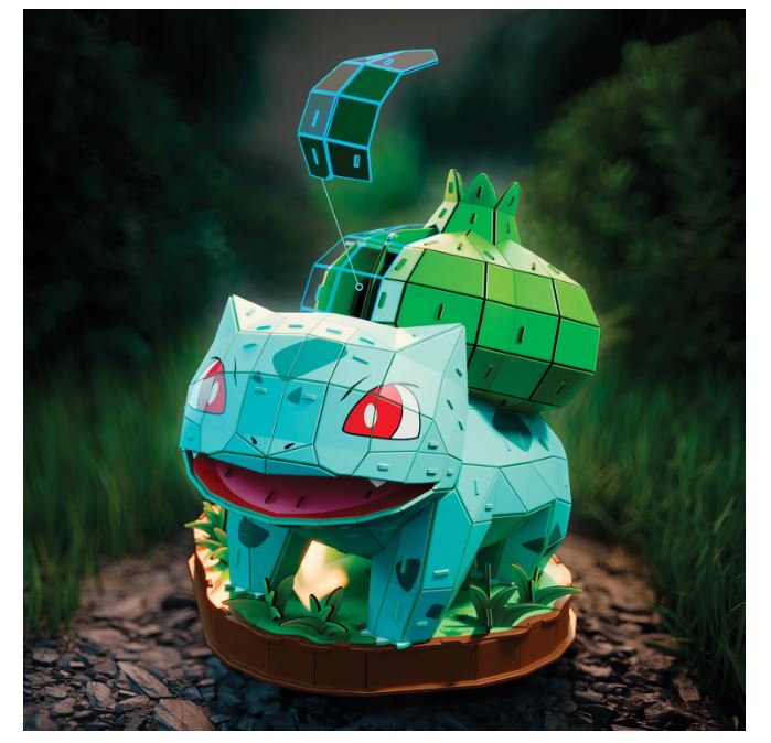 4D Build Pokémon Bulbasaur 24 cm - Bild 5