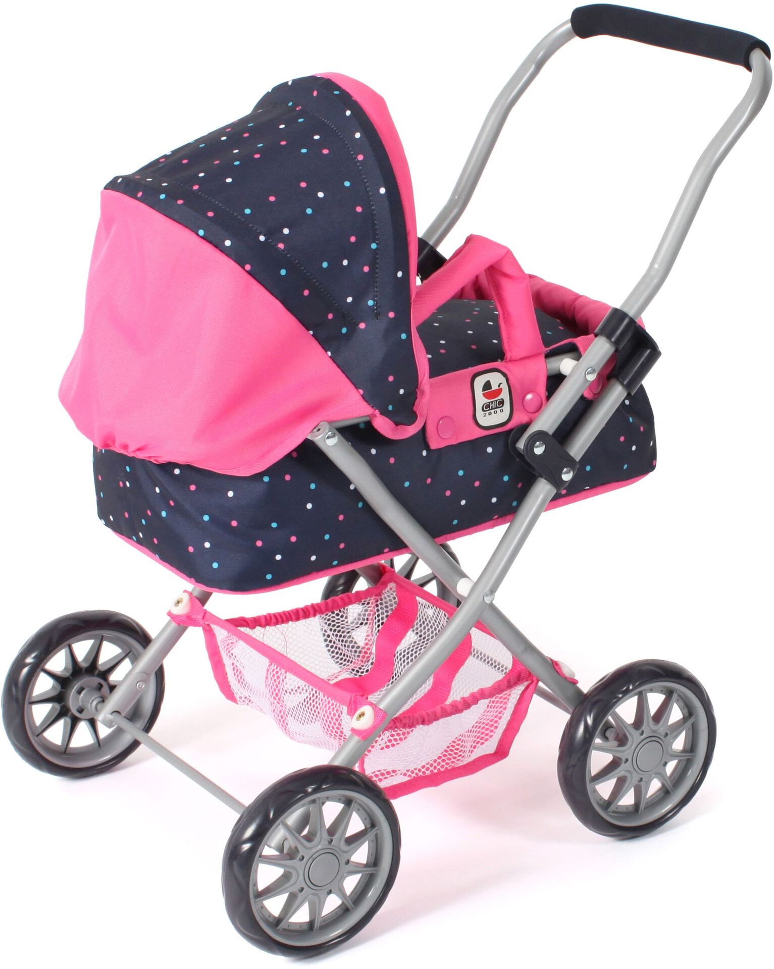 Chic Mini-Kuschelwagen SMARTY Konfetti pink 555.84 - Bild 5