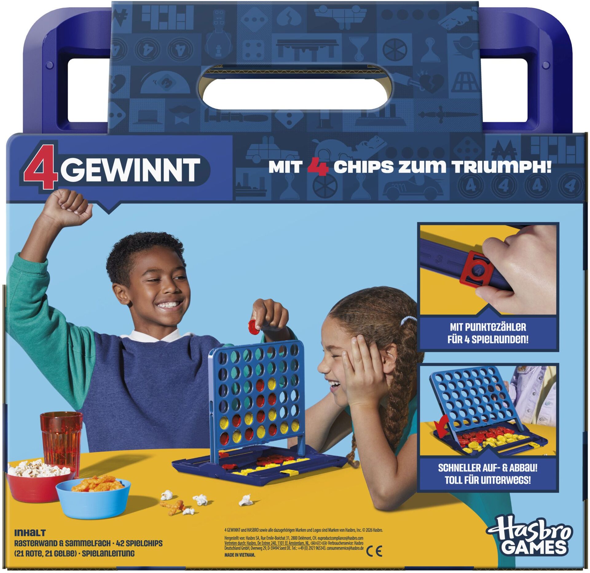 Hasbro 4 Gewinnt – Reisespiel für 2 Spieler - Bild 5