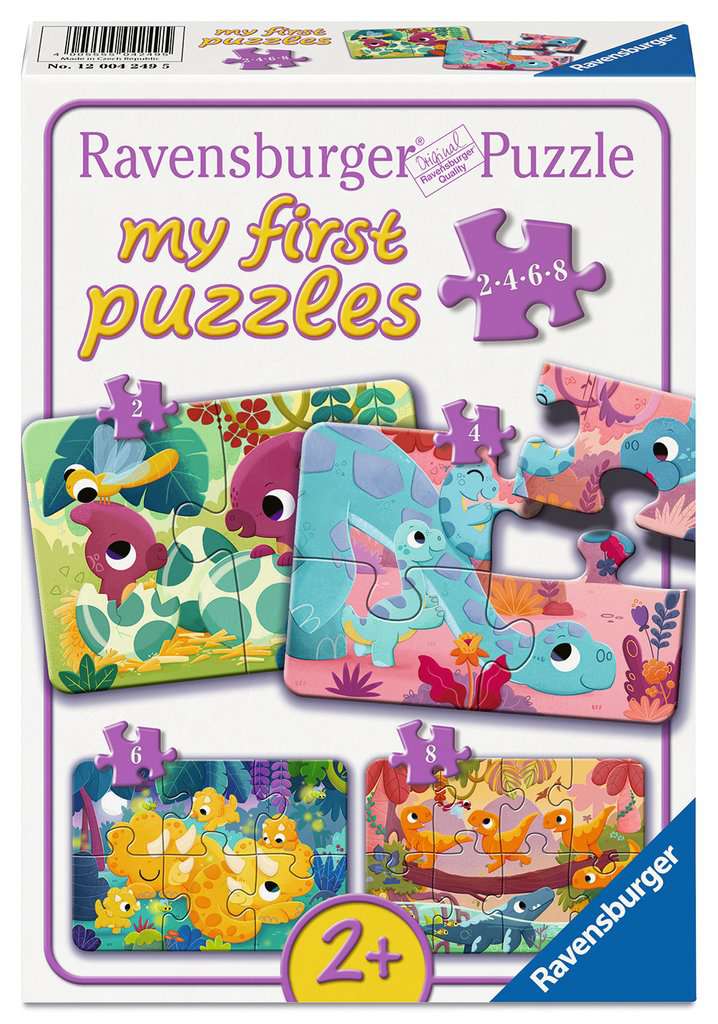 My first Puzzle 2/4/6/8 Dino-Freunde 04.249 - Bild 1