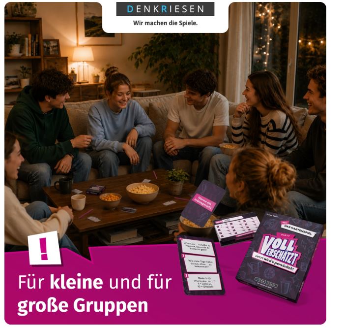 Denkriesen Voll Verschätzt - Kartenspiel Party Edition - Bild 5