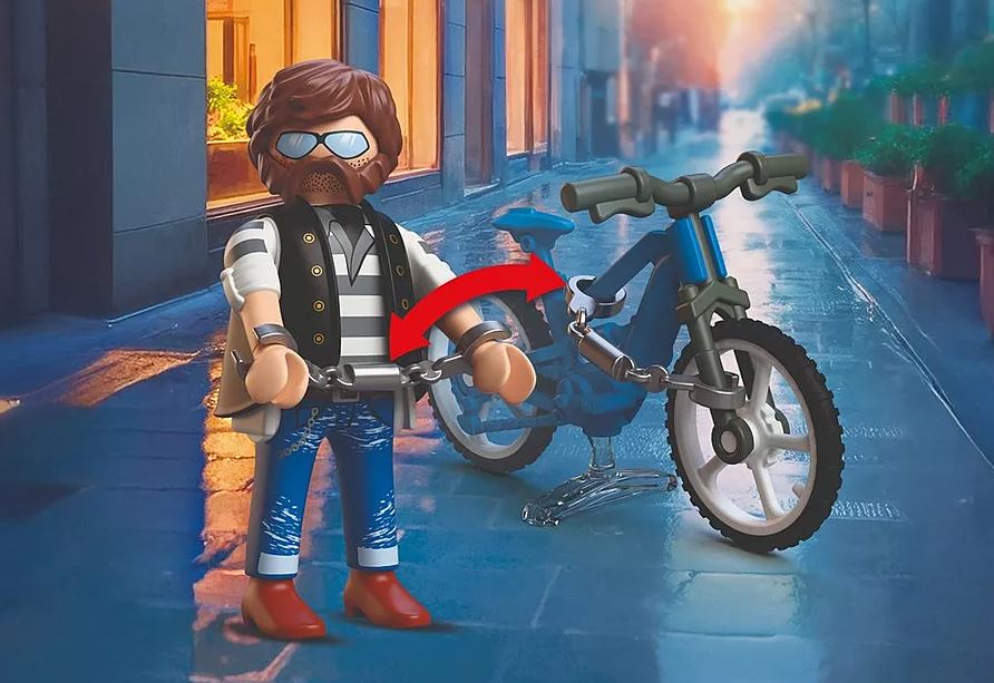PLAYMOBIL City Action Fahrradraub 72076 - Bild 4