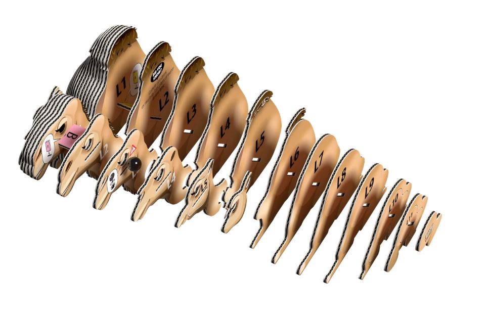 3D Bastelset Dromedar - Bild 5