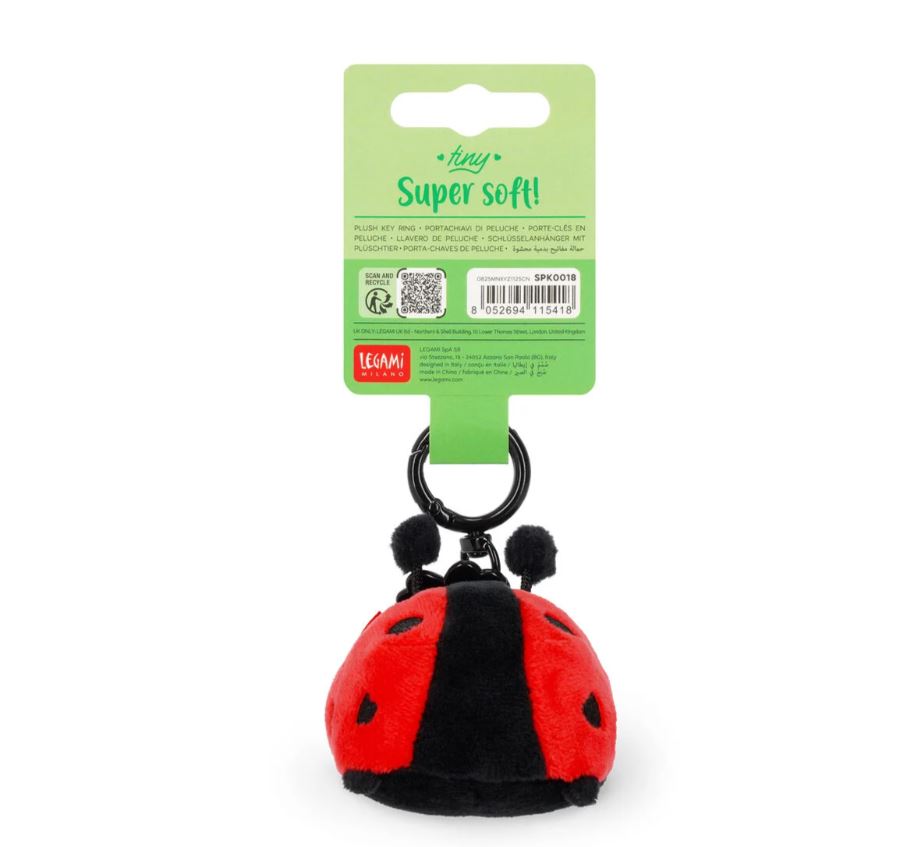 Legami Plüsch-Schlüsselanhänger Ladybug - Bild 5