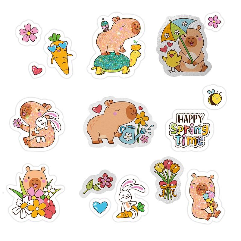 Capybara Stickermalbuch inkl. Diamond-Sticker - Bild 4
