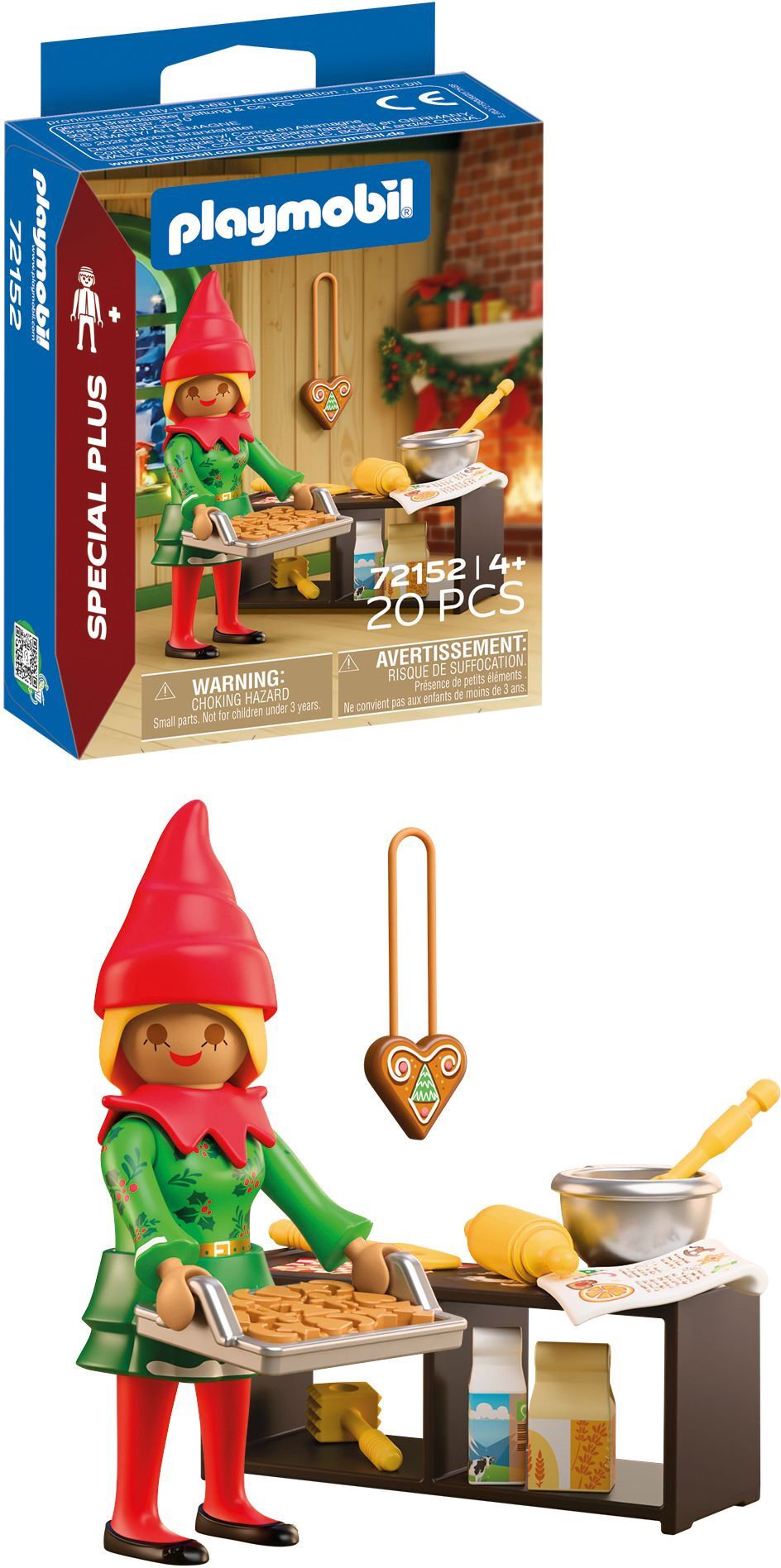 PLAYMOBIL Special Plus Weihnachtself mit Plätzchen 72152 - Bild 5