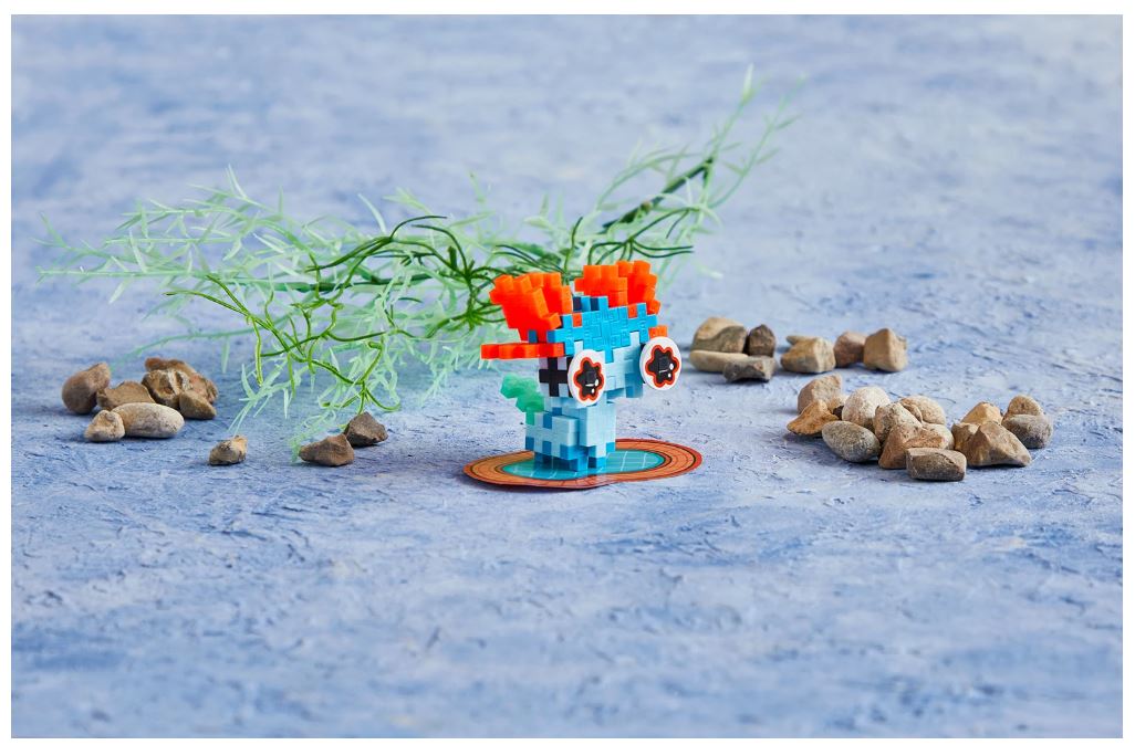 Plus Plus 31 Kreativ Bausteine Axolotl blau - Bild 4