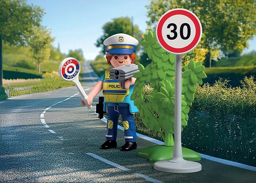 PLAYMOBIL Special Plus Polizist mit Radar 72029 - Bild 4