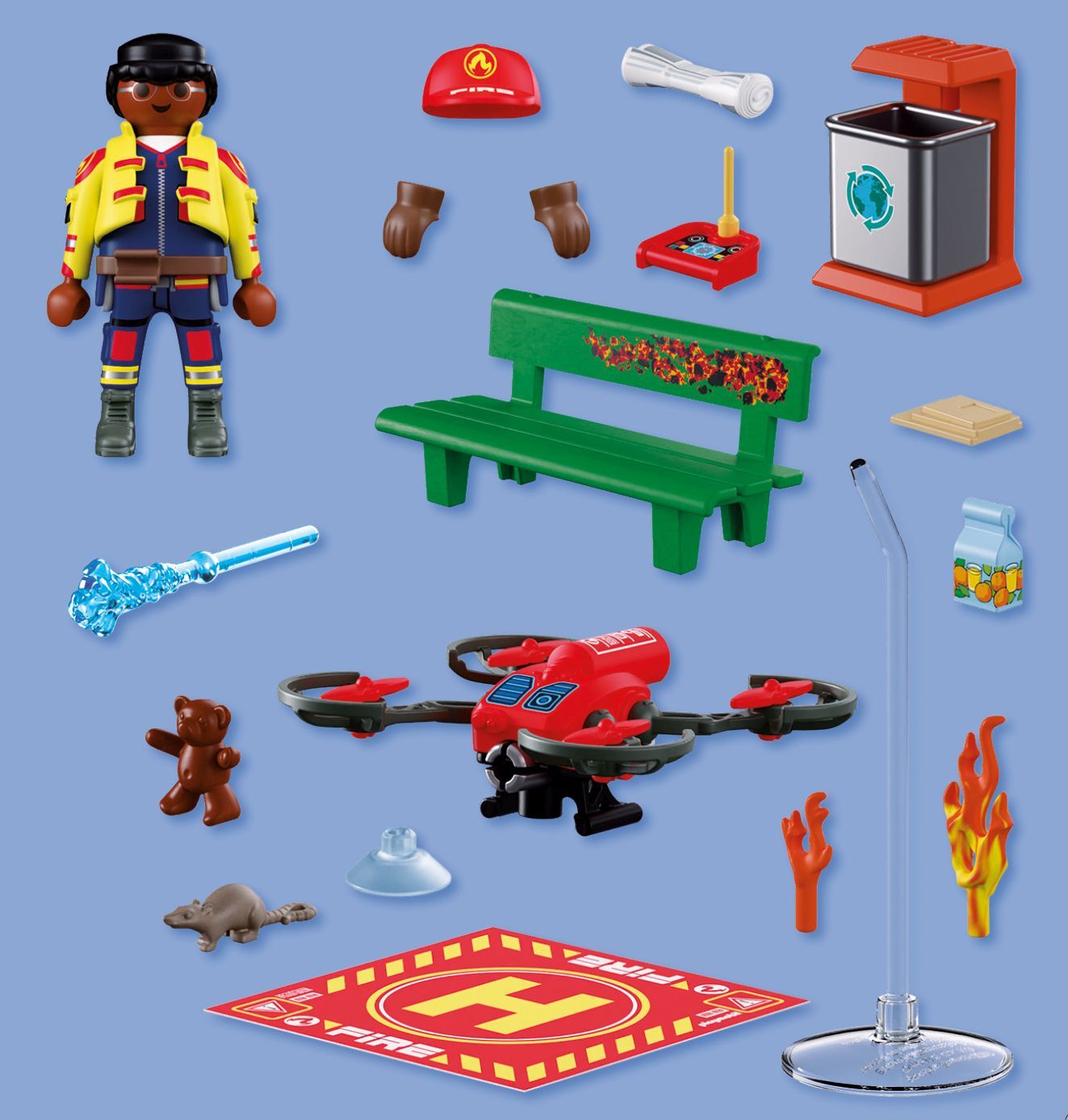 PLAYMOBIL Feuerwehr-Löschdrohne 72197 - Bild 5
