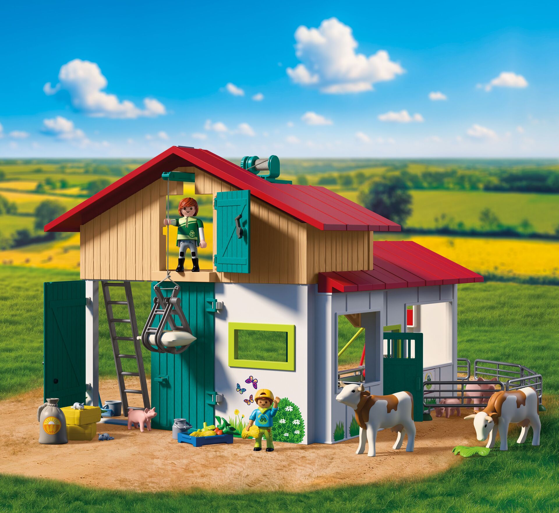 PLAYMOBIL Grosser Bauernhof 72160 - Bild 5