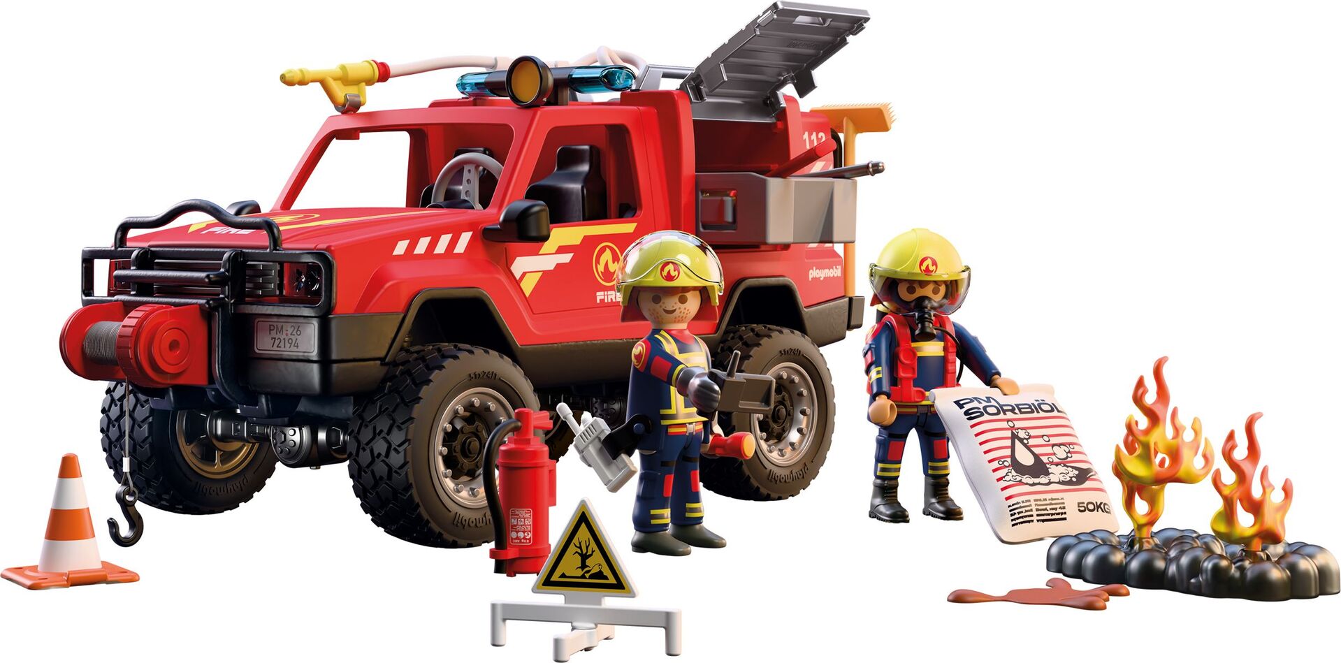 PLAYMOBIL City Action Feuerwehr-Pickup 72194 - Bild 5