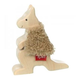 Holztier Känguru Cudly Wudly - Bild 1