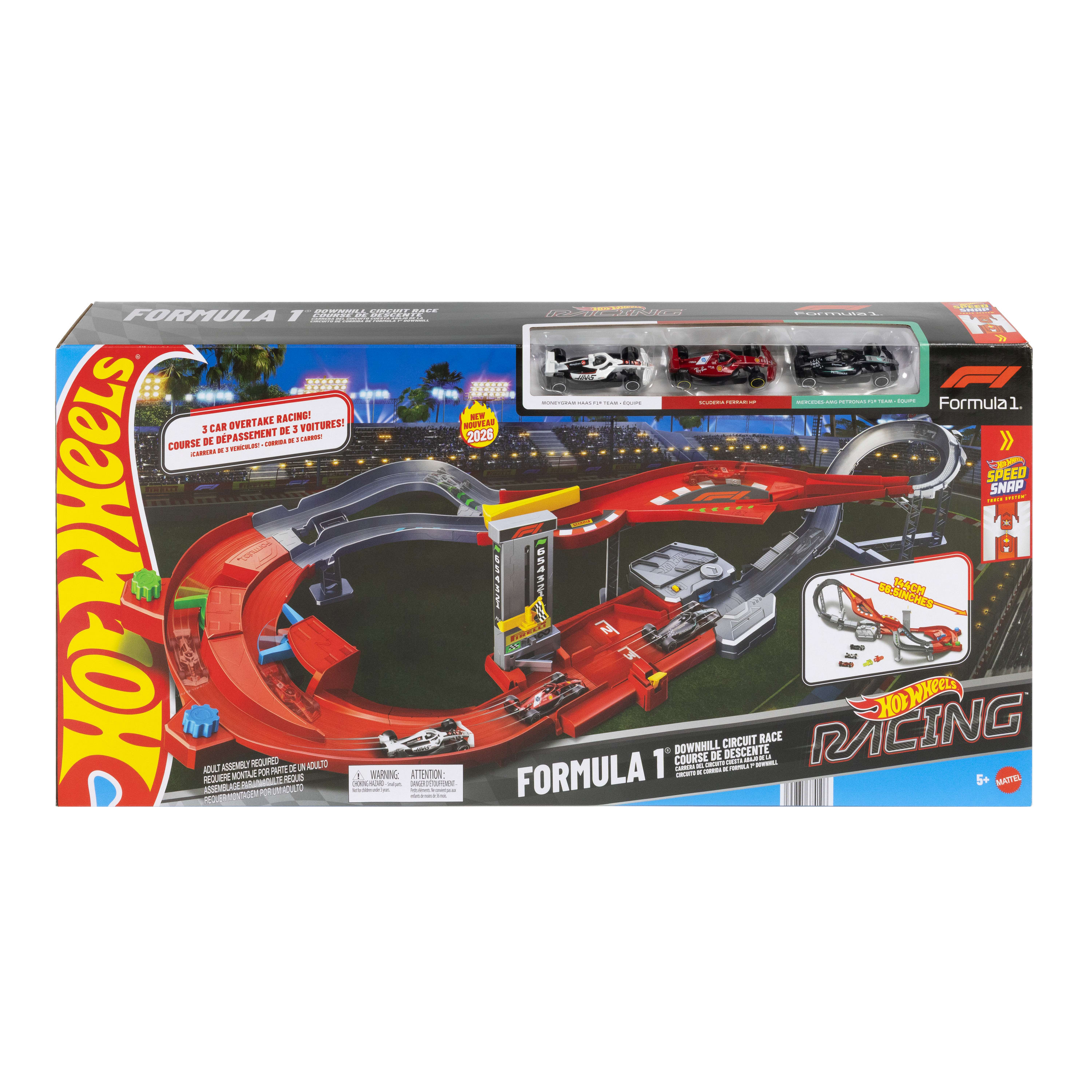 Hot Wheels Racing Formel 1 Downhill-Rennstrecke - Bild 6