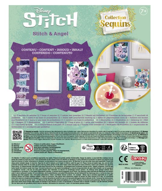 Sequins Paillettenkunst Stitch & Angel - Bild 5