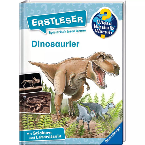 Wieso? Weshalb? Warum? Erstleser Band 1 Dinosaurier 60000, Cover mit T-Rex