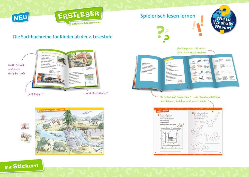 WWW Erstleser Band 1 - Dinosaurier 60.000 - Bild 8