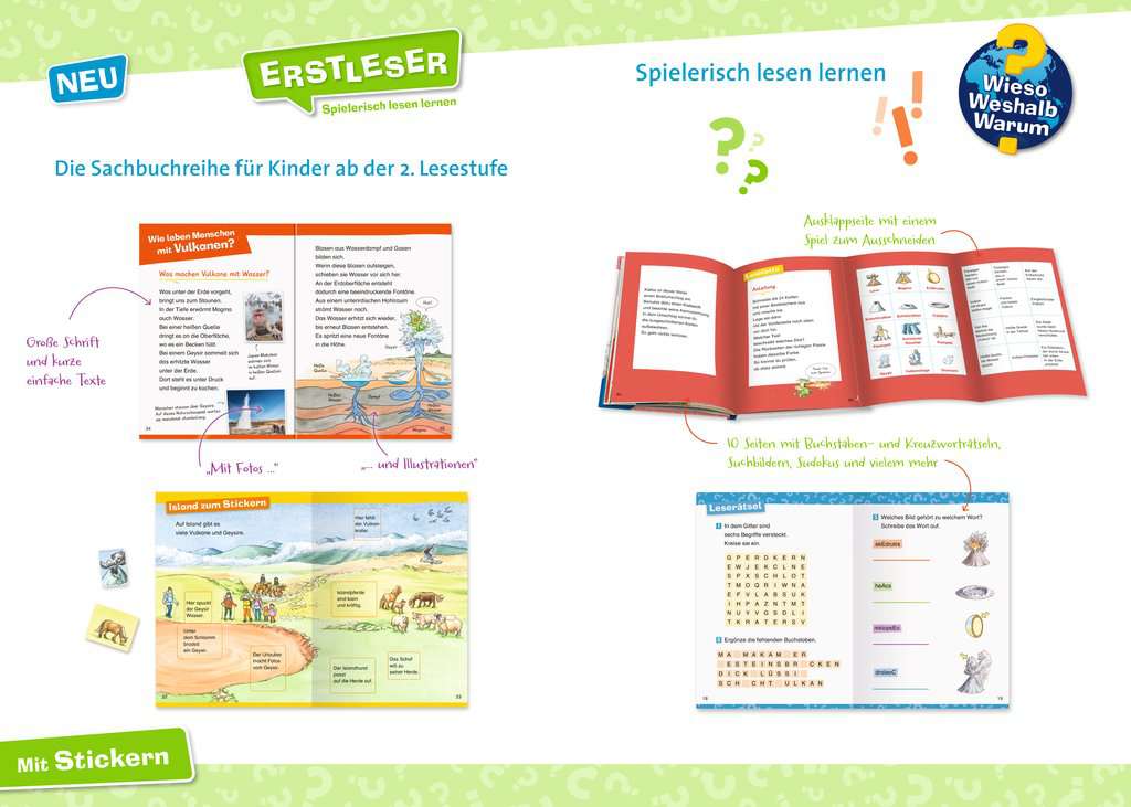 WWW Erstleser Band 2 - Vulkane 60.001 - Bild 8