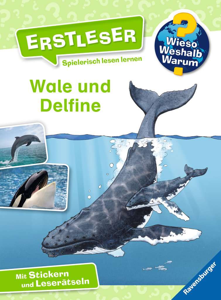 WWW Erstleser Band 3 - Wale und Delfine 60.002 - Bild 1