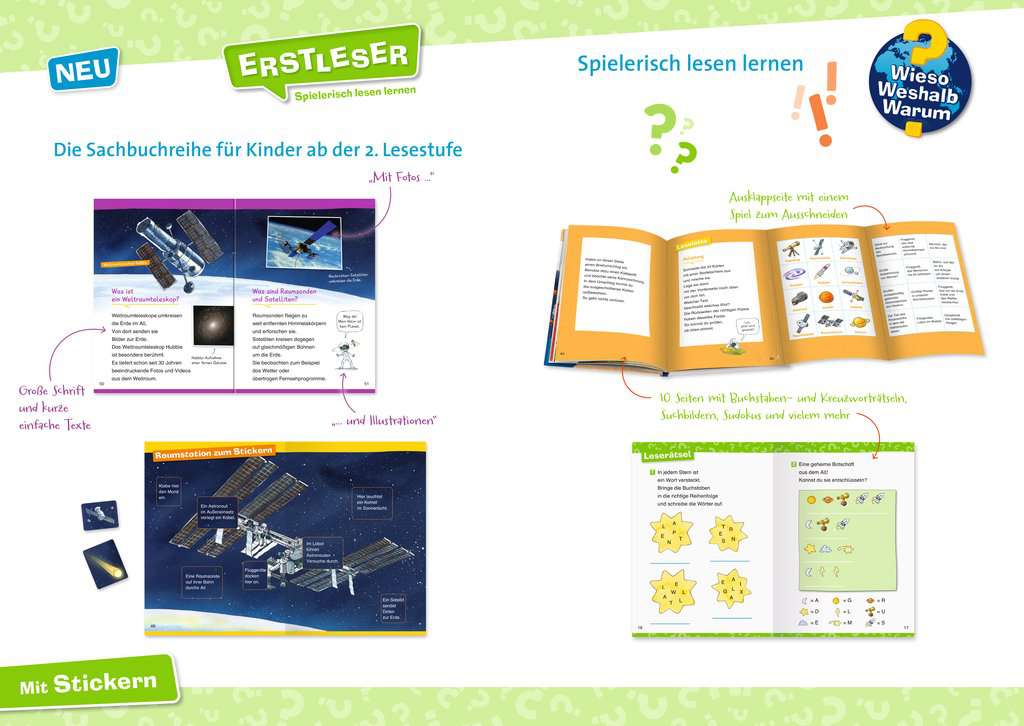 WWW Erstleser Band 4 - Weltraum 60.003 - Bild 9
