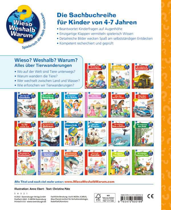 WWW Band 37 - Alles über Tierwanderungen 60.019 - Bild 2