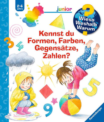 WWW Kennst du Formen, Farben, Gegensätze Zahlen?  060.031