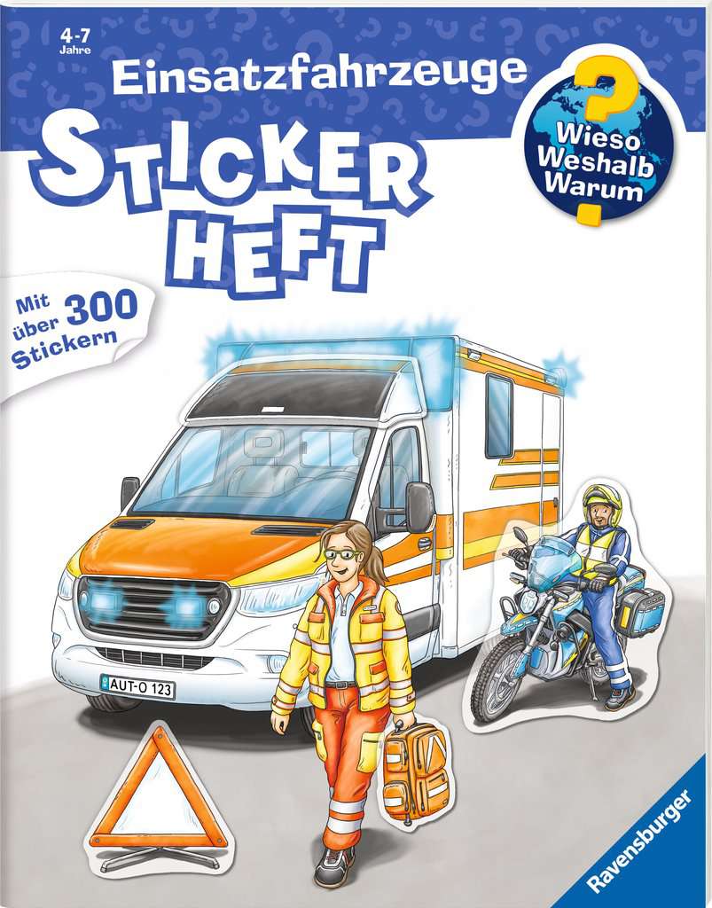WWW Stickerheft Einsatzfahrzeuge 60.044 - Bild 1
