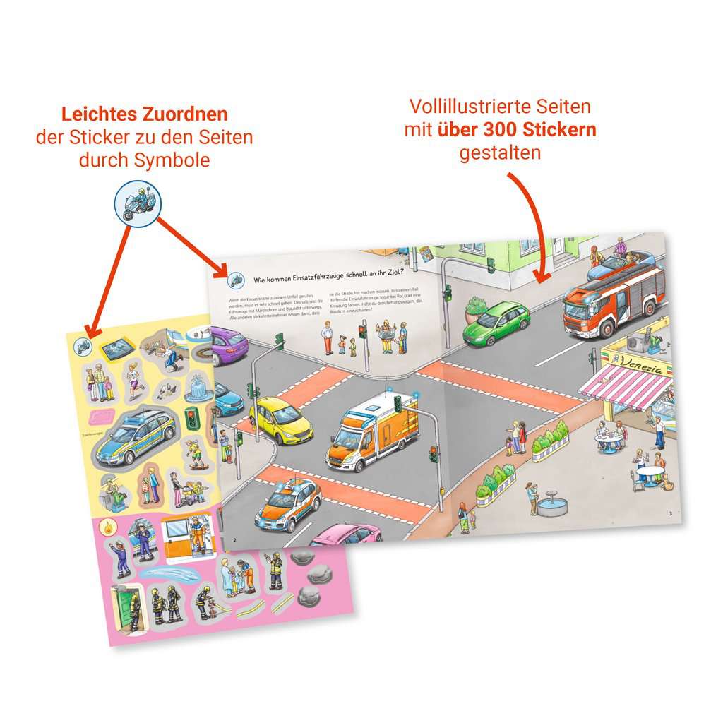 WWW Stickerheft Einsatzfahrzeuge 60.044 - Bild 2