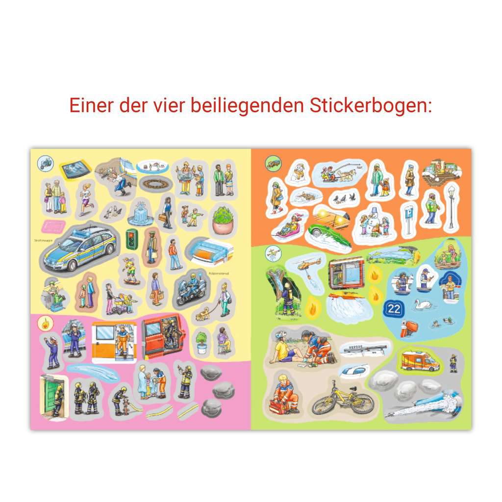 WWW Stickerheft Einsatzfahrzeuge 60.044 - Bild 3