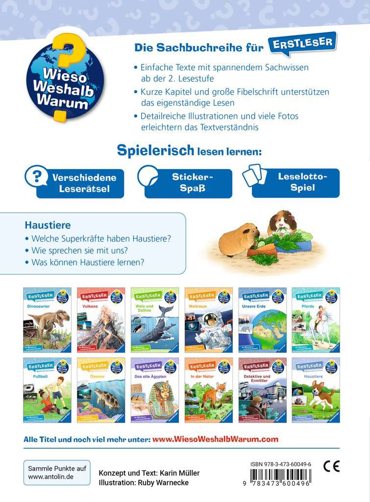 WWW Erstleser Band 12 - Haustiere 60.049 - Bild 2