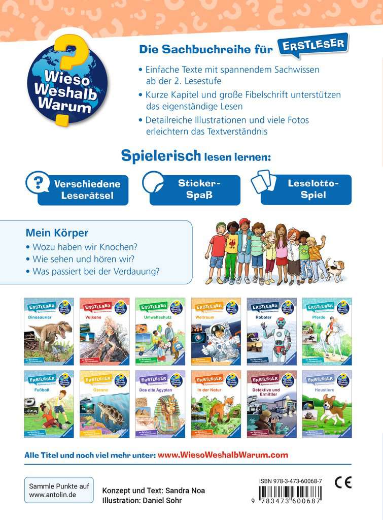 WWW Erstleser Band 15 - Mein Körper 60.068 - Bild 2