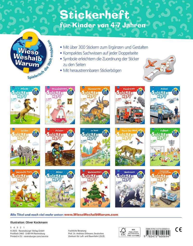 WWW Stickerheft Flugzeuge 60.069 - Bild 2