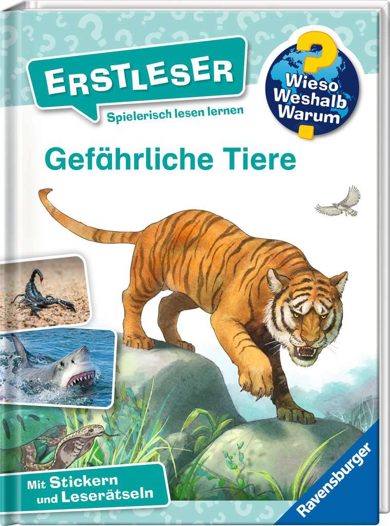 WWW Erstleser Band 16 - Gefährliche Tiere 60.071 - Bild 1