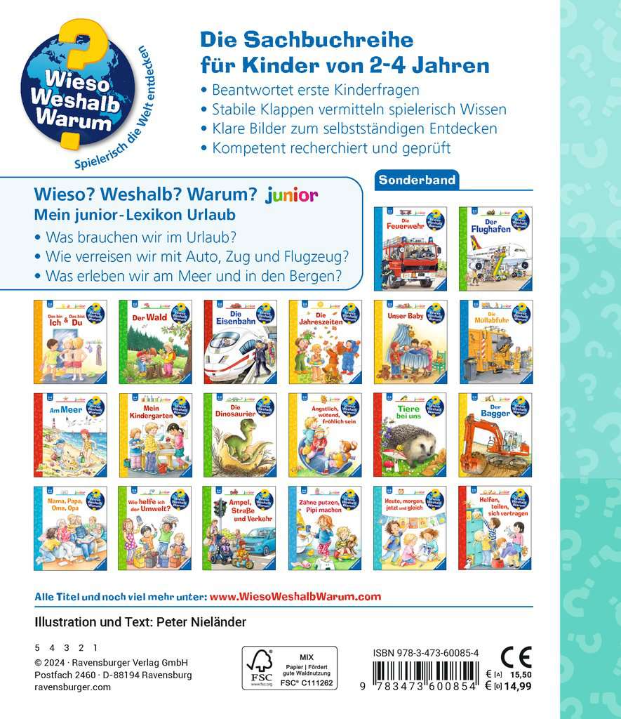 WWW  Junior Mein Junior Lexikon: Urlaub 60.085 - Bild 2