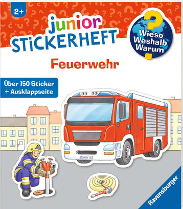 WWW Junior Stickerheft Feuerwehr 60.105