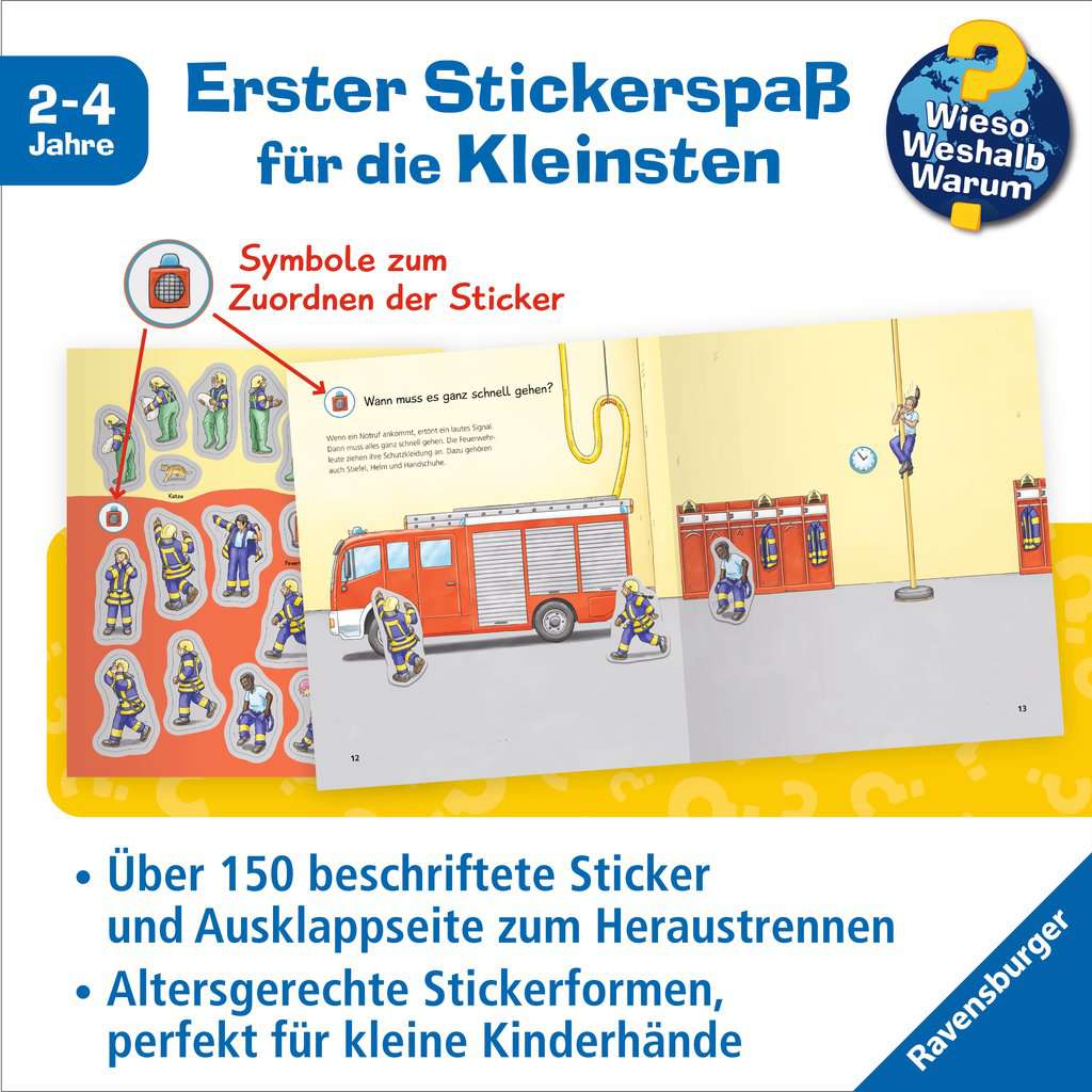 WWW Junior Stickerheft Feuerwehr 60.105 - Bild 2