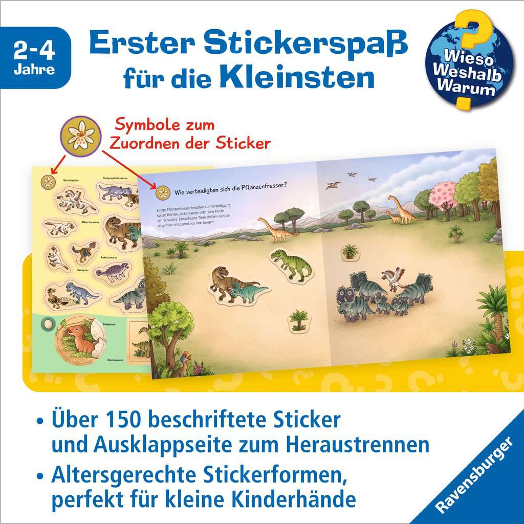 WWW Junior Stickerheft Dinosaurier 60.106 - Bild 2