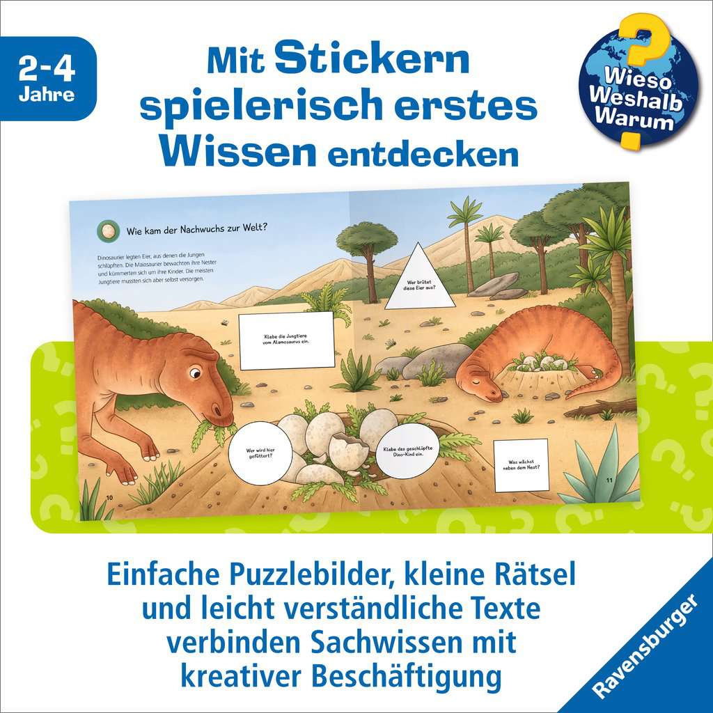 WWW Junior Stickerheft Dinosaurier 60.106 - Bild 3