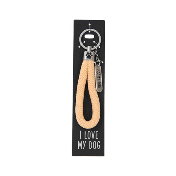 Schlüsselanhänger: I love my Dog - Bild 1