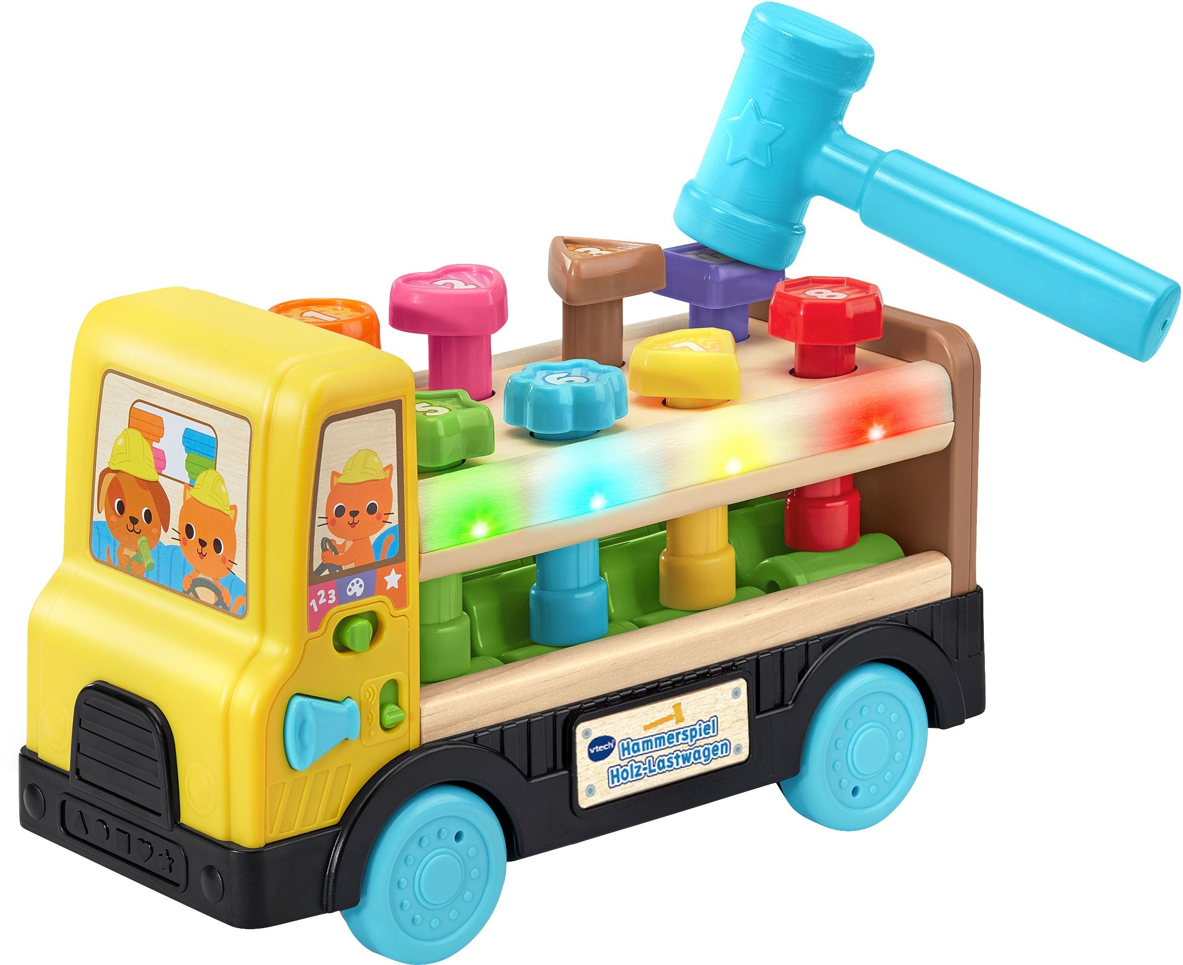 Vtech Hammerspiel Holz - Lastwagen - Bild 1