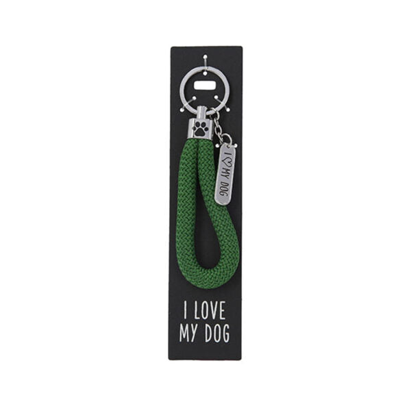 Schlüsselanhänger: I love my Dog - Bild 1