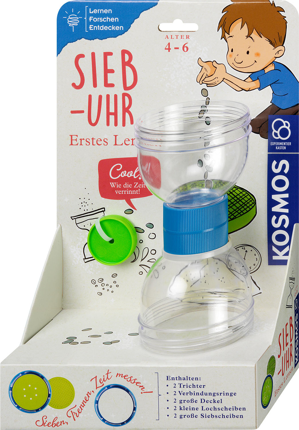 Kosmos Sieb - Uhr erstes Lernen - Bild 1